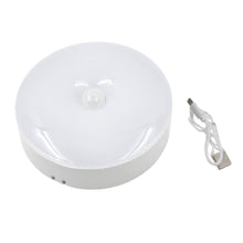 Round Shape 8 LED Motion Sensor Induction Led Light (1 Pc)