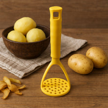 Kitchen Food Masher | Heavy Duty Masher for Fruits, Veggies & Potatoes | Soft Grip Handle (1 Pc)