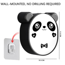 Plastic Cute Panda Soap Box – Wall Mounted Flip-Top Drain Soap Case (1 Pc)