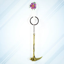 Metal Hammer Shape Keychain (1 Pc)