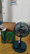 Adjustable Portable Desktop Fan - Telescopic Silent Personal Cooling for Office & Travel (Battery Not Include)