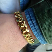 Gold Cuban Bracelet Men - Gifting for men bracelet