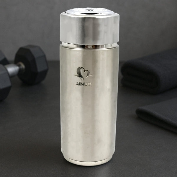 Hot and Cold Stainless Steel Thermos Water Bottle Easy to Carry | Rust & Leak Proof | Tea | Coffee | Office| Gym | Home (350ml)